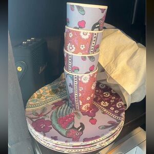 Floral Patterned Dinnerware Set